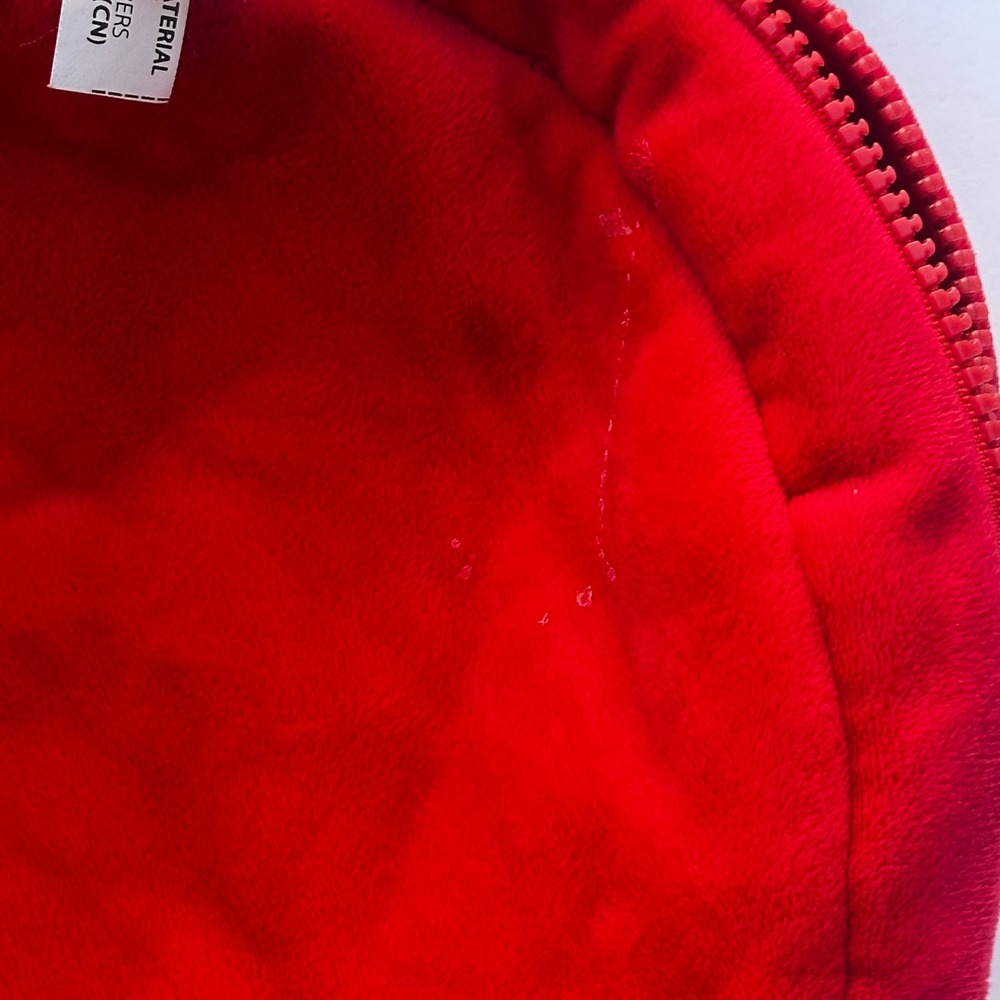 M&M's World Red M&M Plush Character Backpack Kids Novelty Bag Red 2009 - Picture 8 of 9